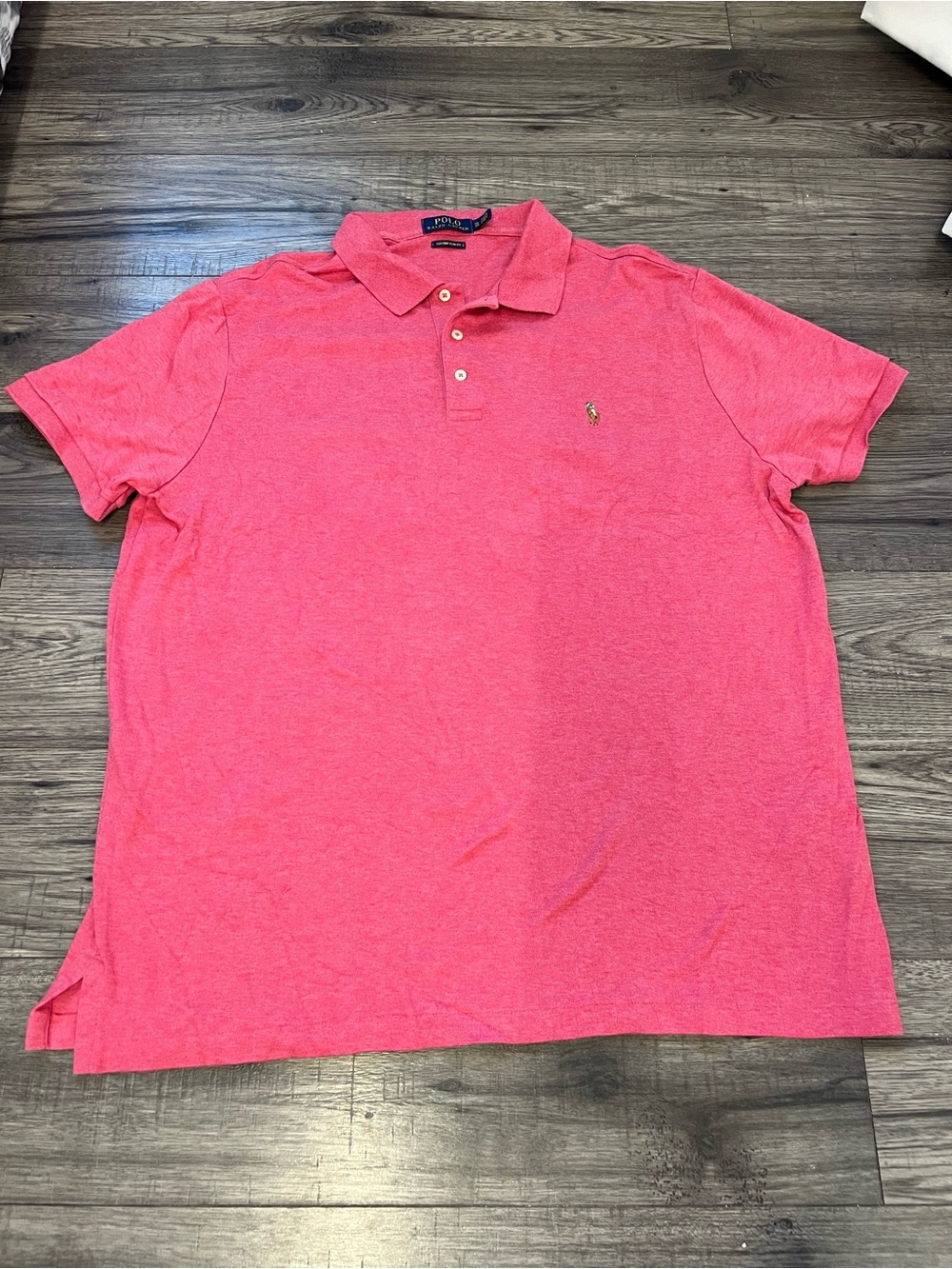 Polo by Ralph Lauren Heathered Coral Polo Shirt